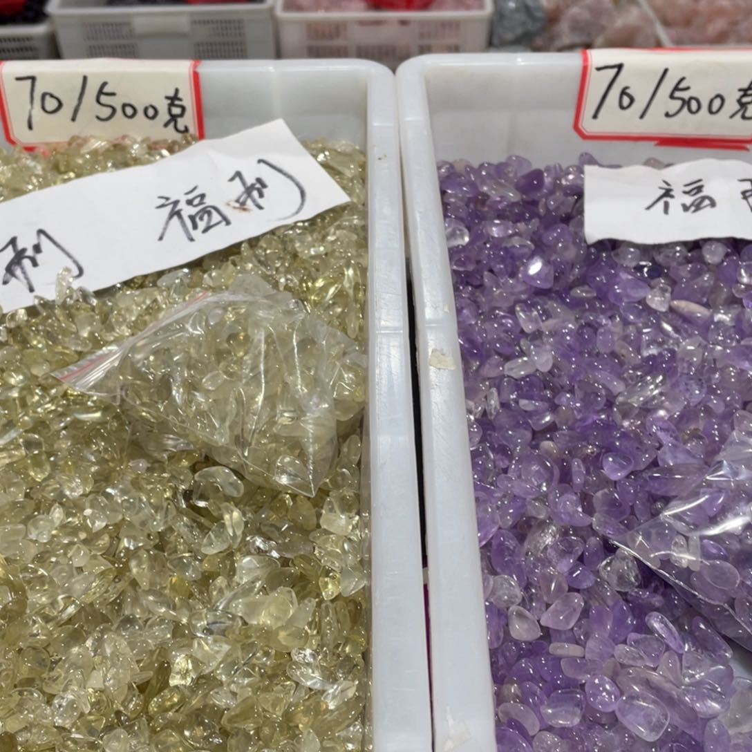 水晶大型摆件（非配饰）未镶嵌碎石在