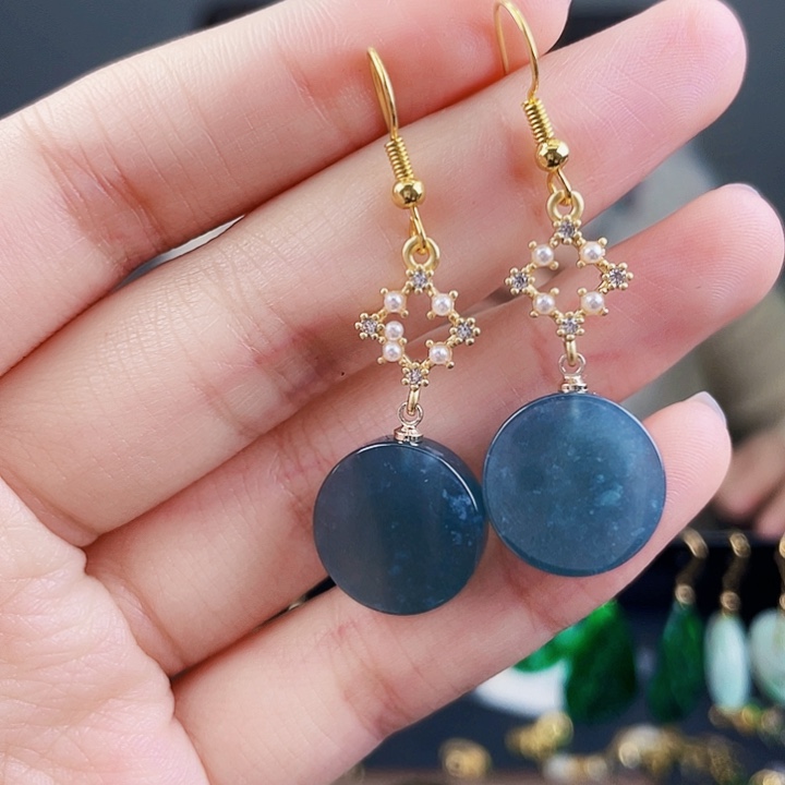 翡翠耳饰未镶嵌饰品