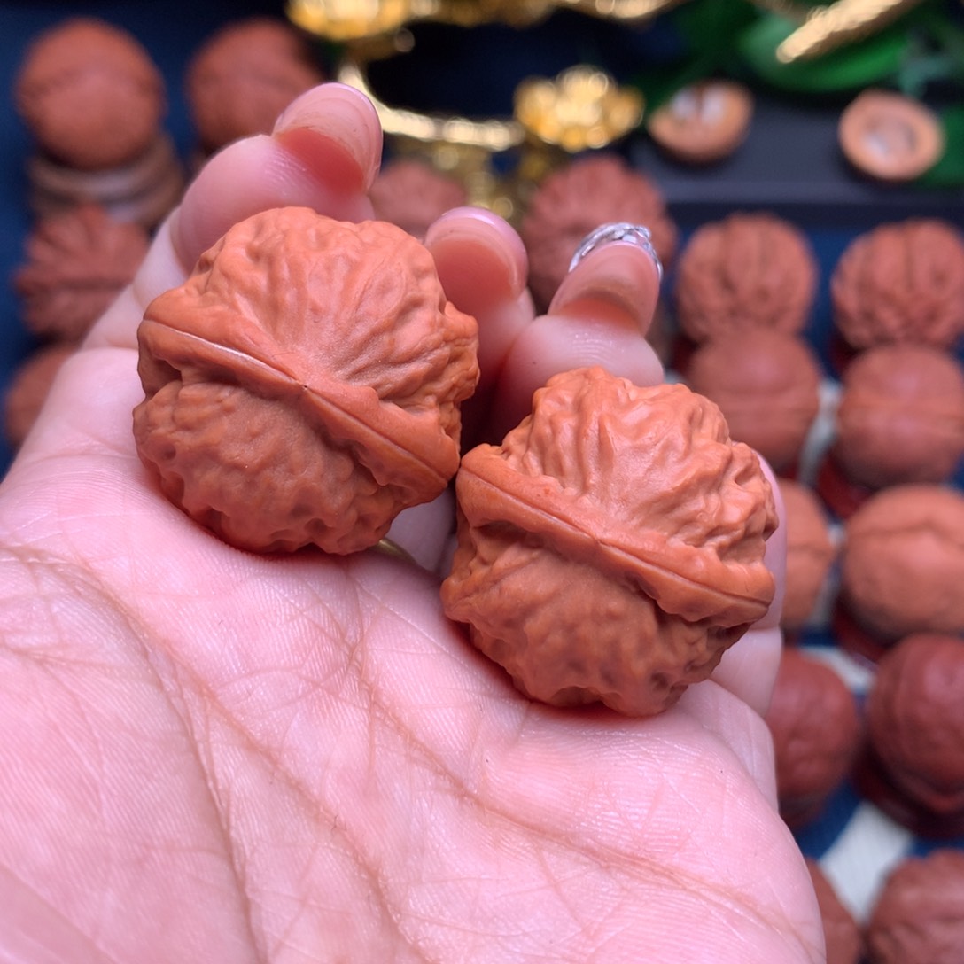 把件文玩核桃玉石方尊