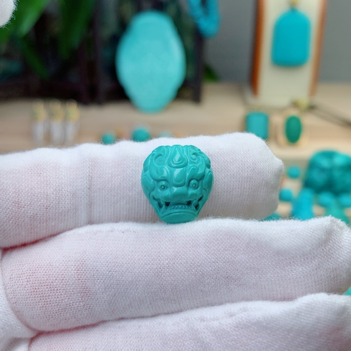 绿松石未镶嵌珠宝半成品