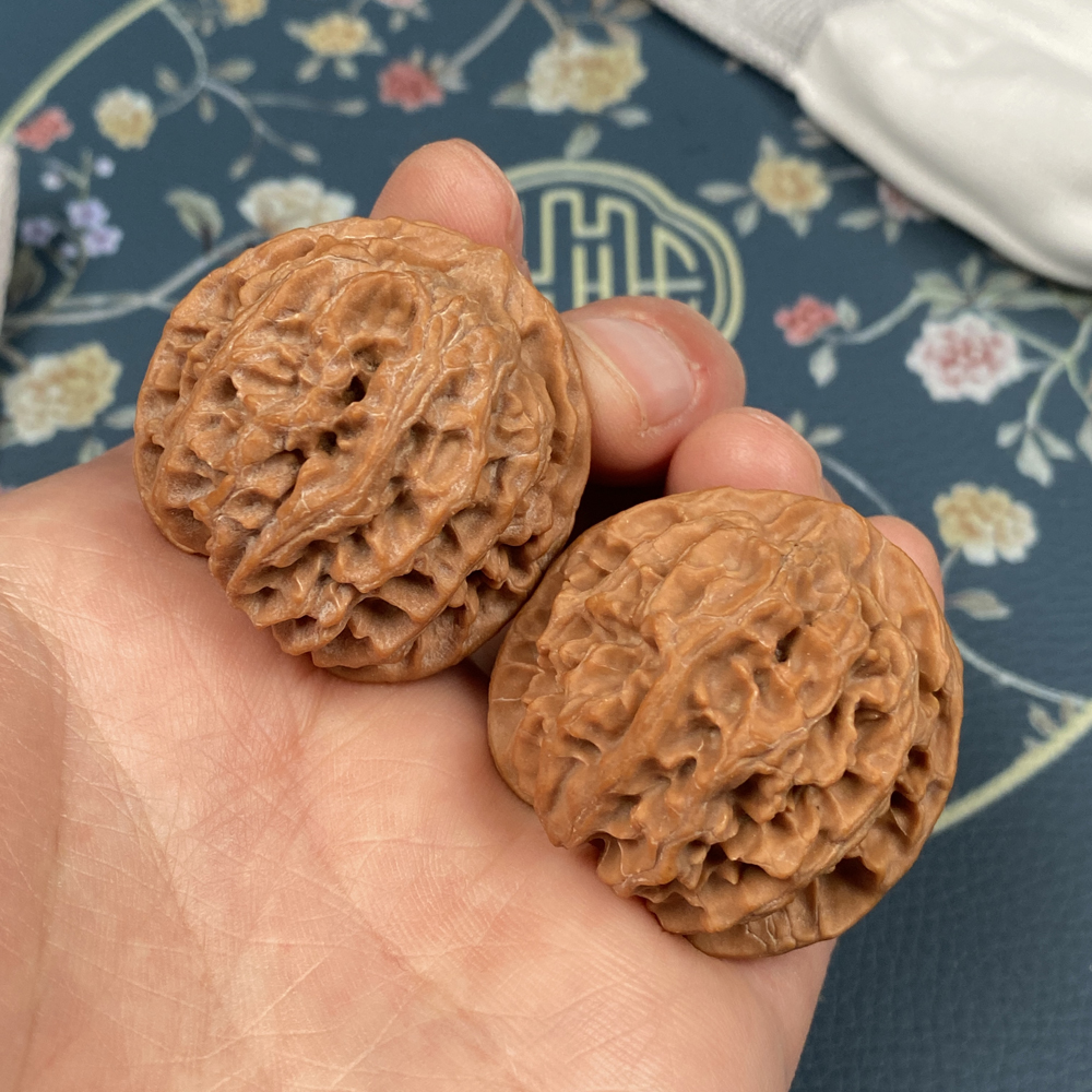 【苹果原桩39】【六面实拍图片】【视频讲解】【编号Z4L5】文玩核桃麻核桃