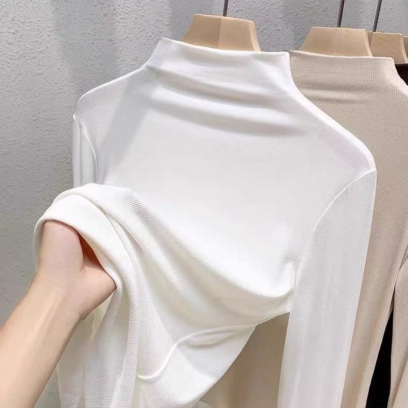 【YZ•衣系列】NN453-时尚女装设计感打底衫休闲重工百搭气质显瘦