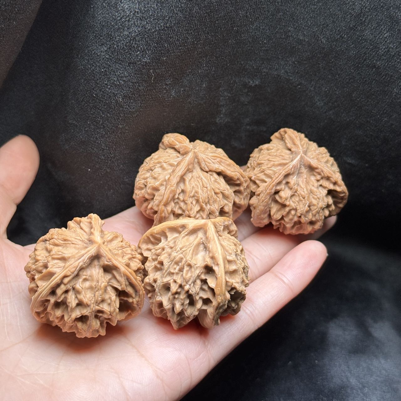 【曹掌柜精选】23 G01243-核桃（三棱）-多样性发一件-40mm