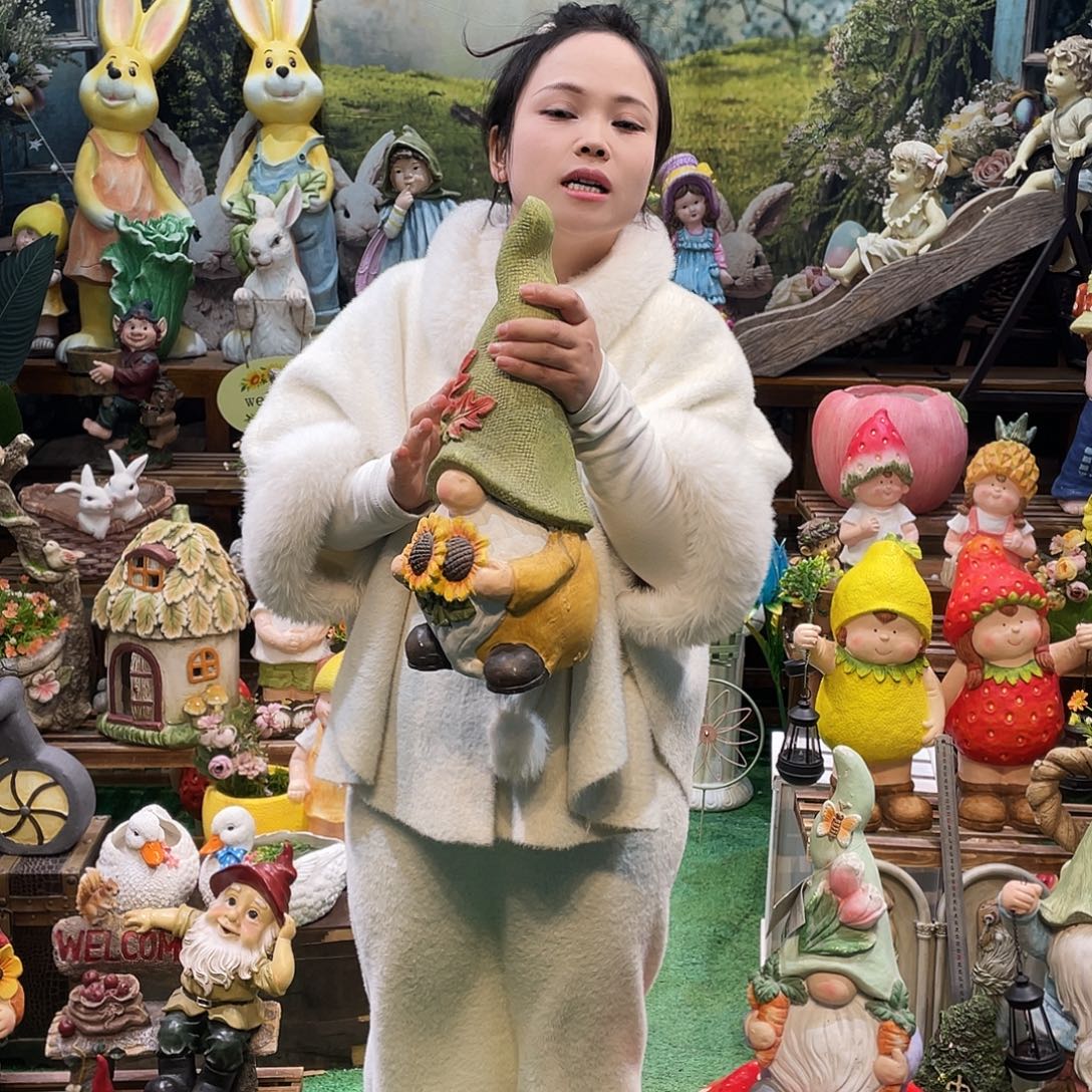 摆件花园摆件红红火火