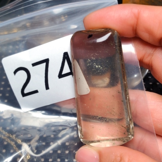 水晶颈饰未镶嵌老**辣