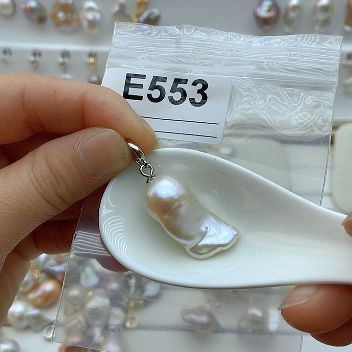 淡水珍珠颈饰银S925镶嵌