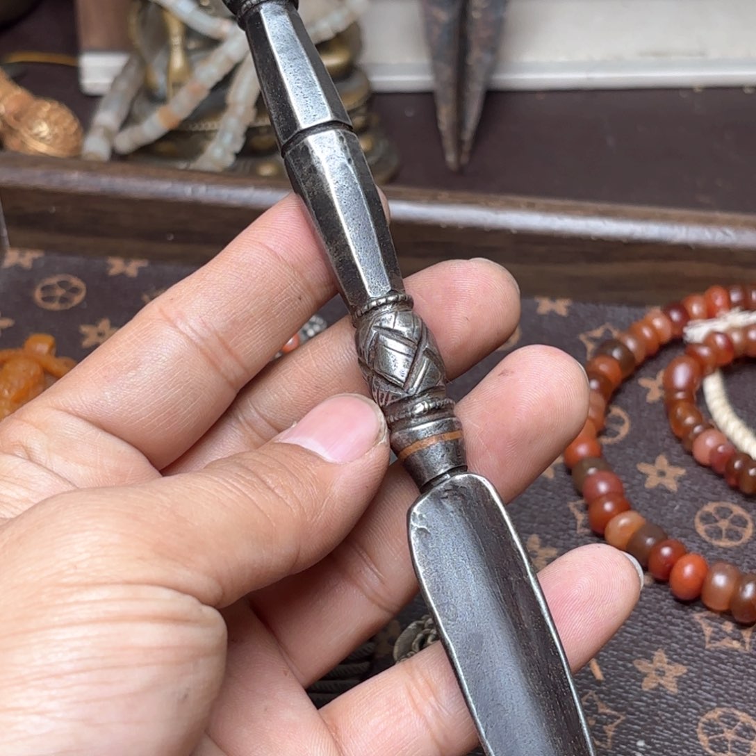 铜星月菩提挂件菩提