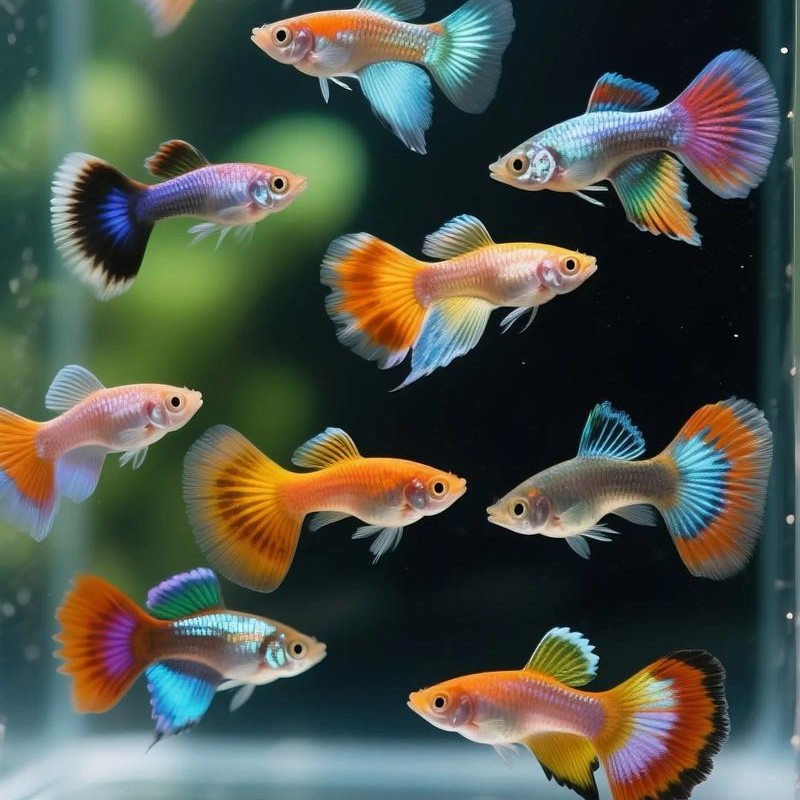 孔雀鱼5种品种好养耐活