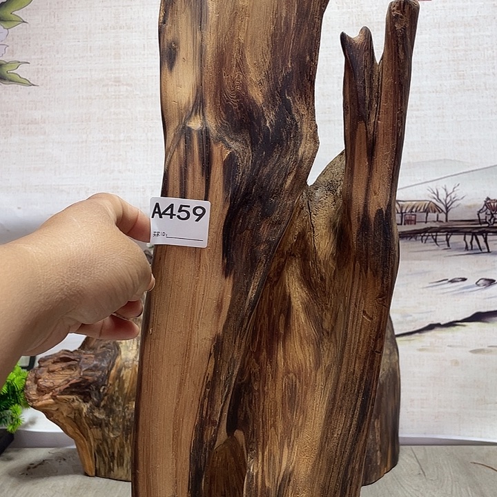 江***娇木直播间木质摆件