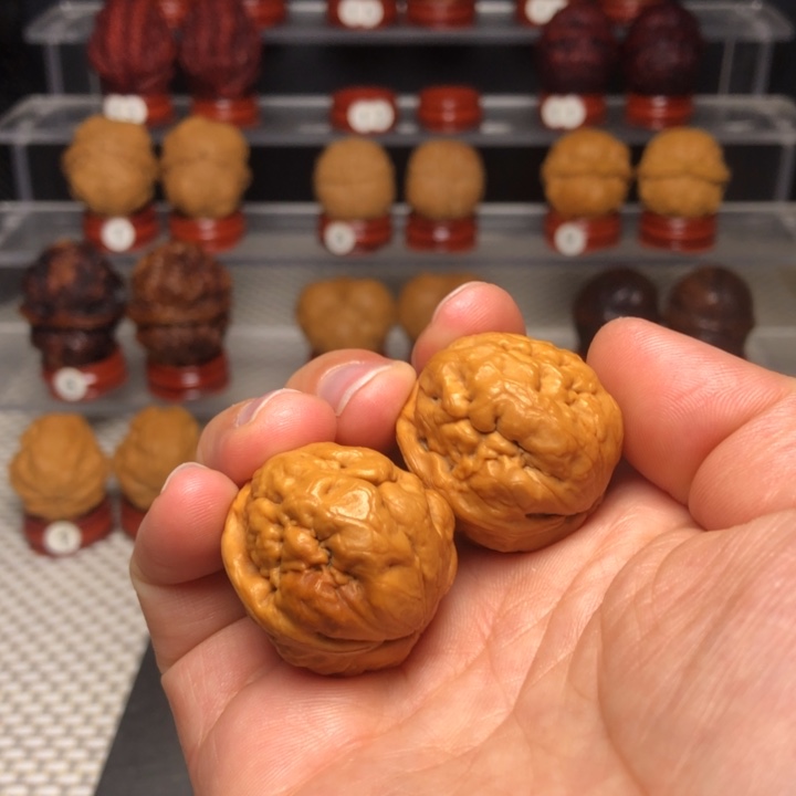 文玩核桃把件102脑纹青蛙