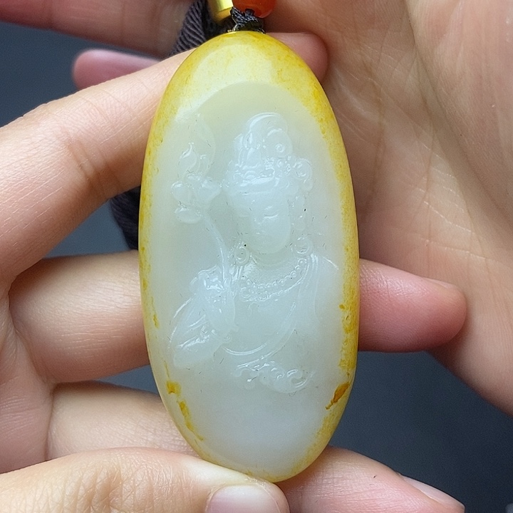 和田玉挂件未镶嵌N