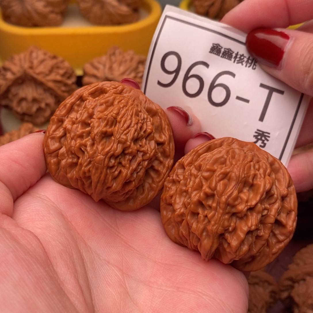 文玩核桃把件虎头41