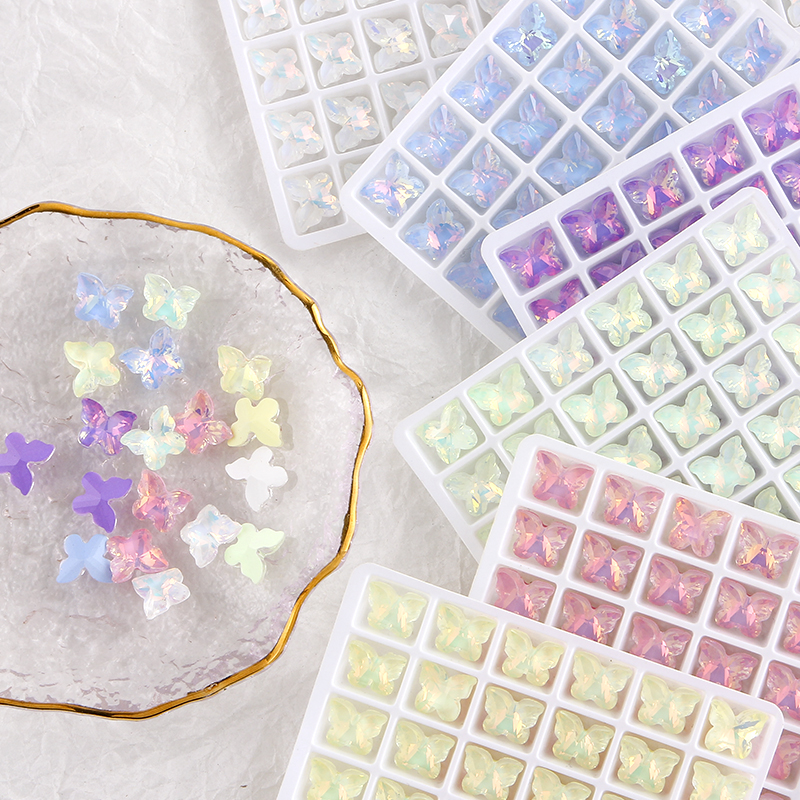 【达人专属】【D301-D350】美甲钻饰品DIY合金锆石K9精品钻