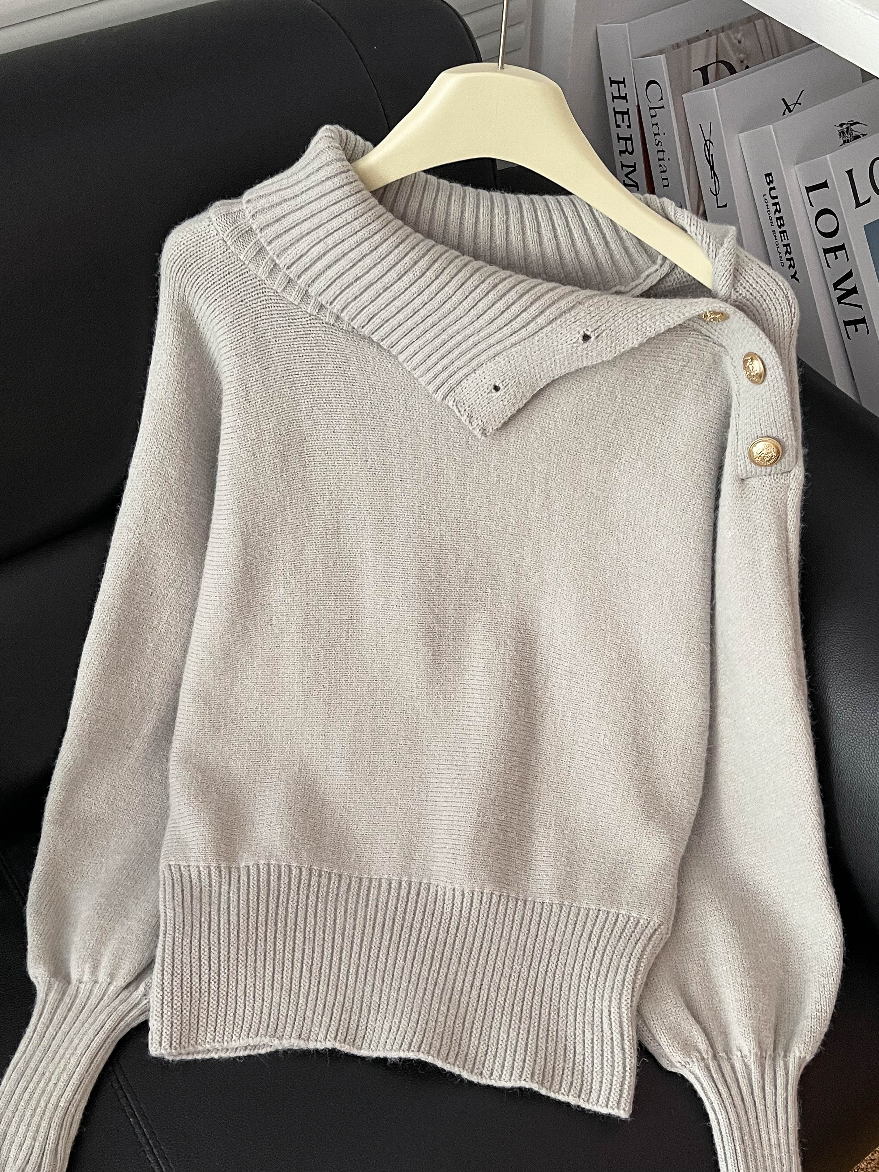 新款秋冬轻熟气质高智感穿搭氛围感巨好看针织上衣【阿琳穿搭】