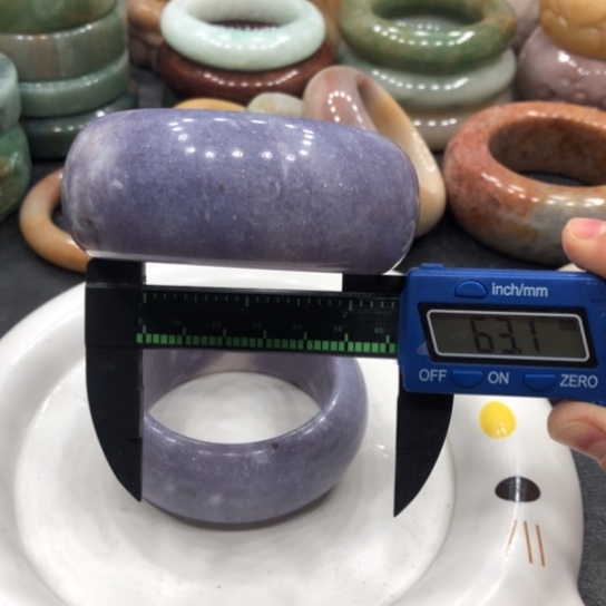 未镶嵌石英质玉珠宝半成品10