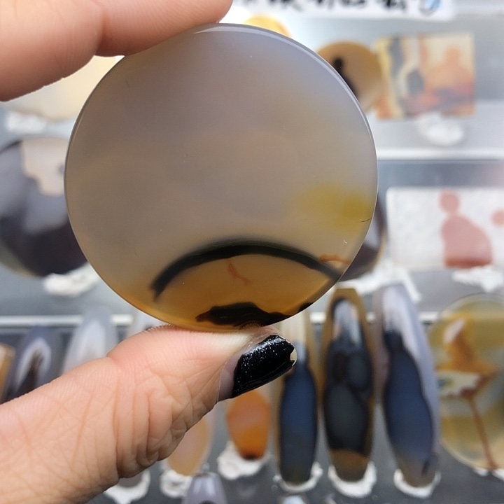 查罗石未镶嵌珠宝半成品122