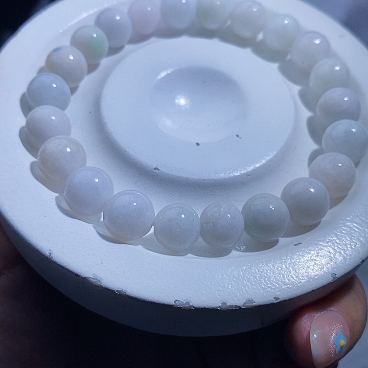 未镶嵌手串翡翠天然缅甸A货翡翠手串9.8