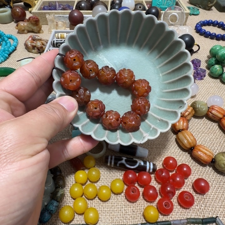 摆件换***！瓷器摆件手工