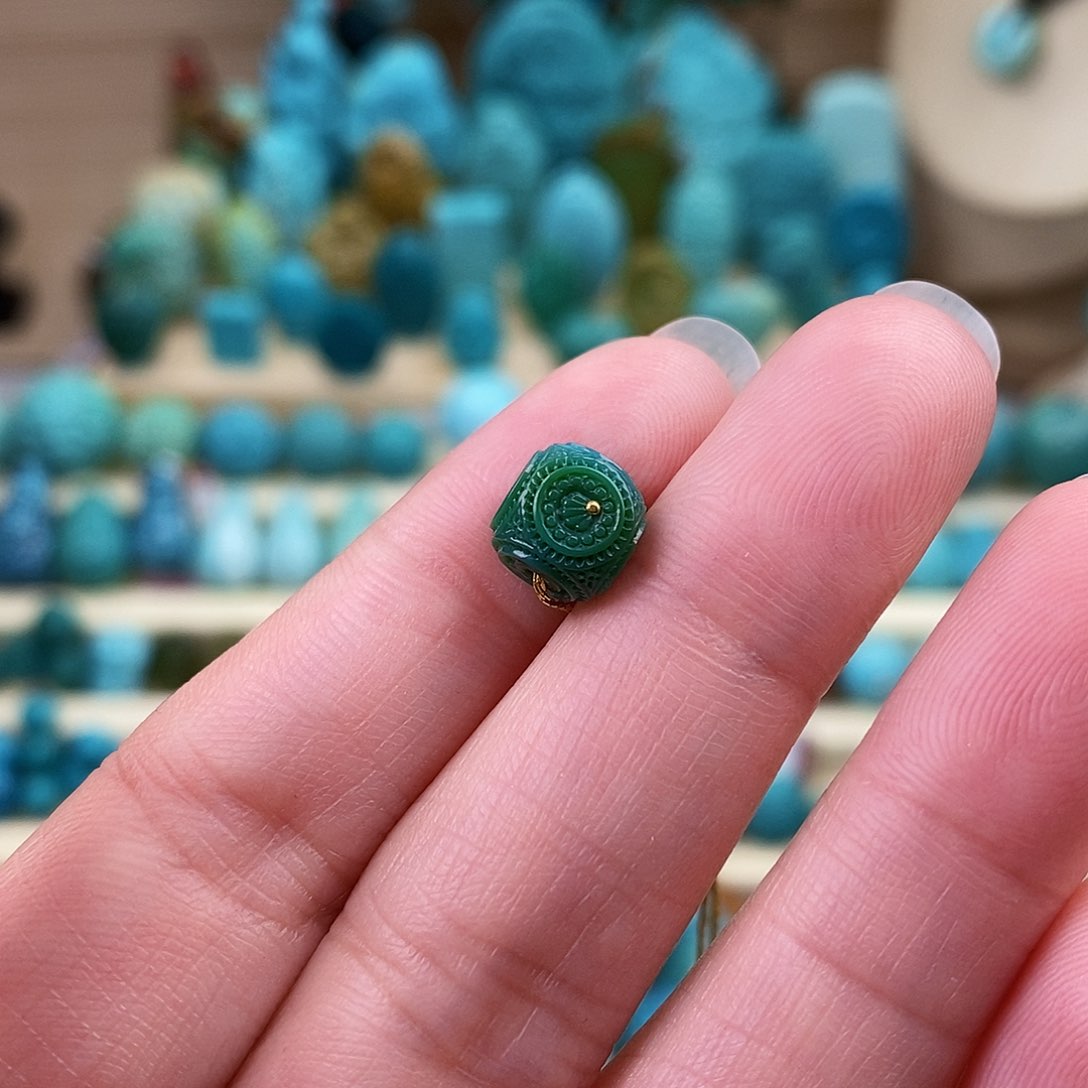 绿松石珠宝奇石未镶嵌