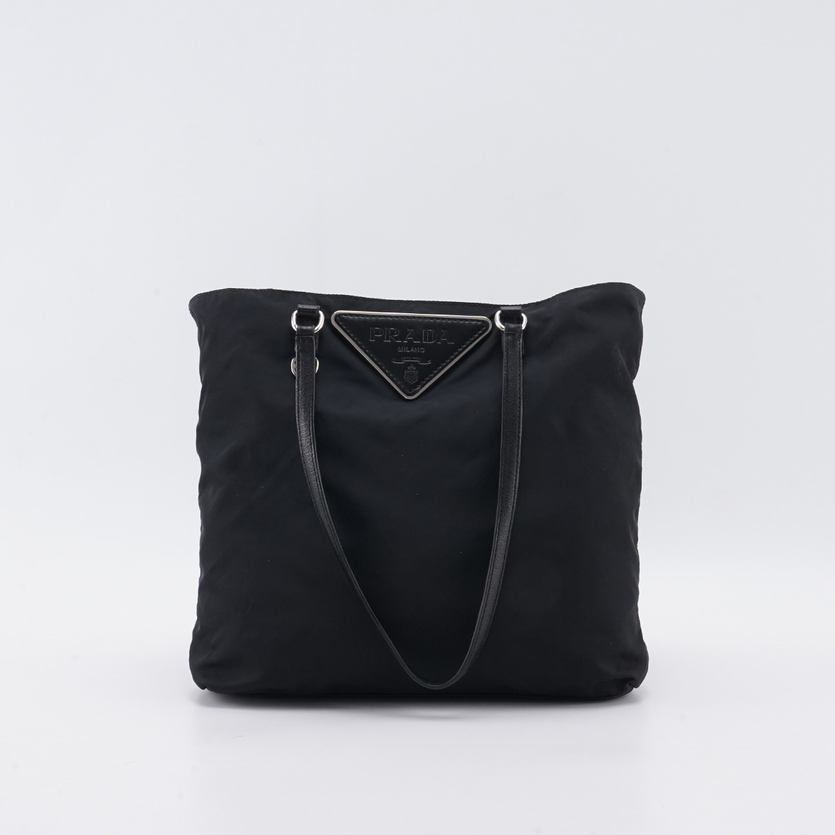 95新 Prada/普拉达 中古托特包倒三角大标【静文】BGD401760005