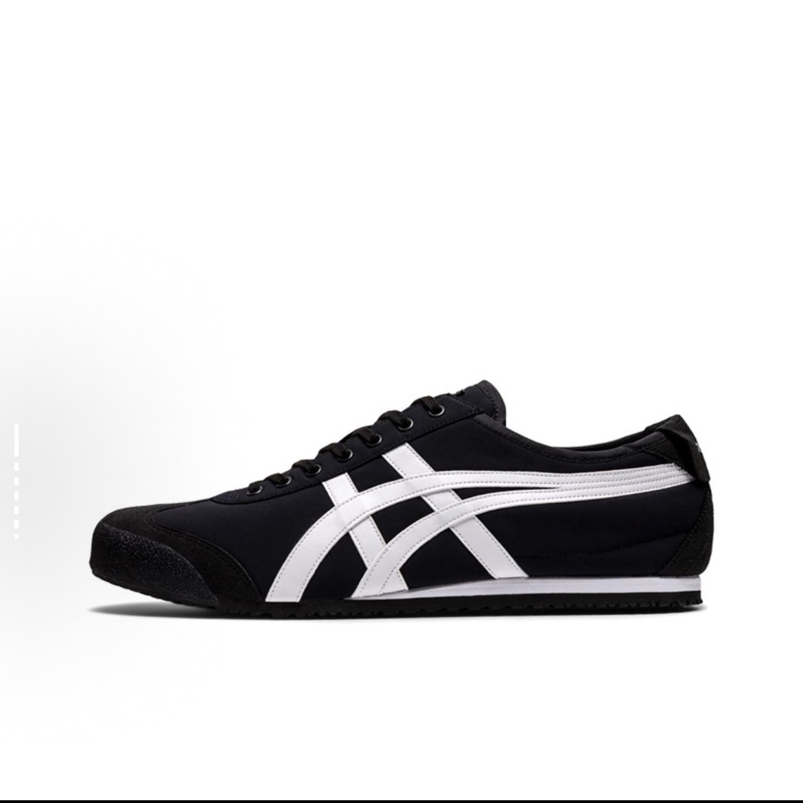 Onitsuka Tiger鬼塚虎 复古 低帮 板鞋 白黑 原盒 1183B497 001
