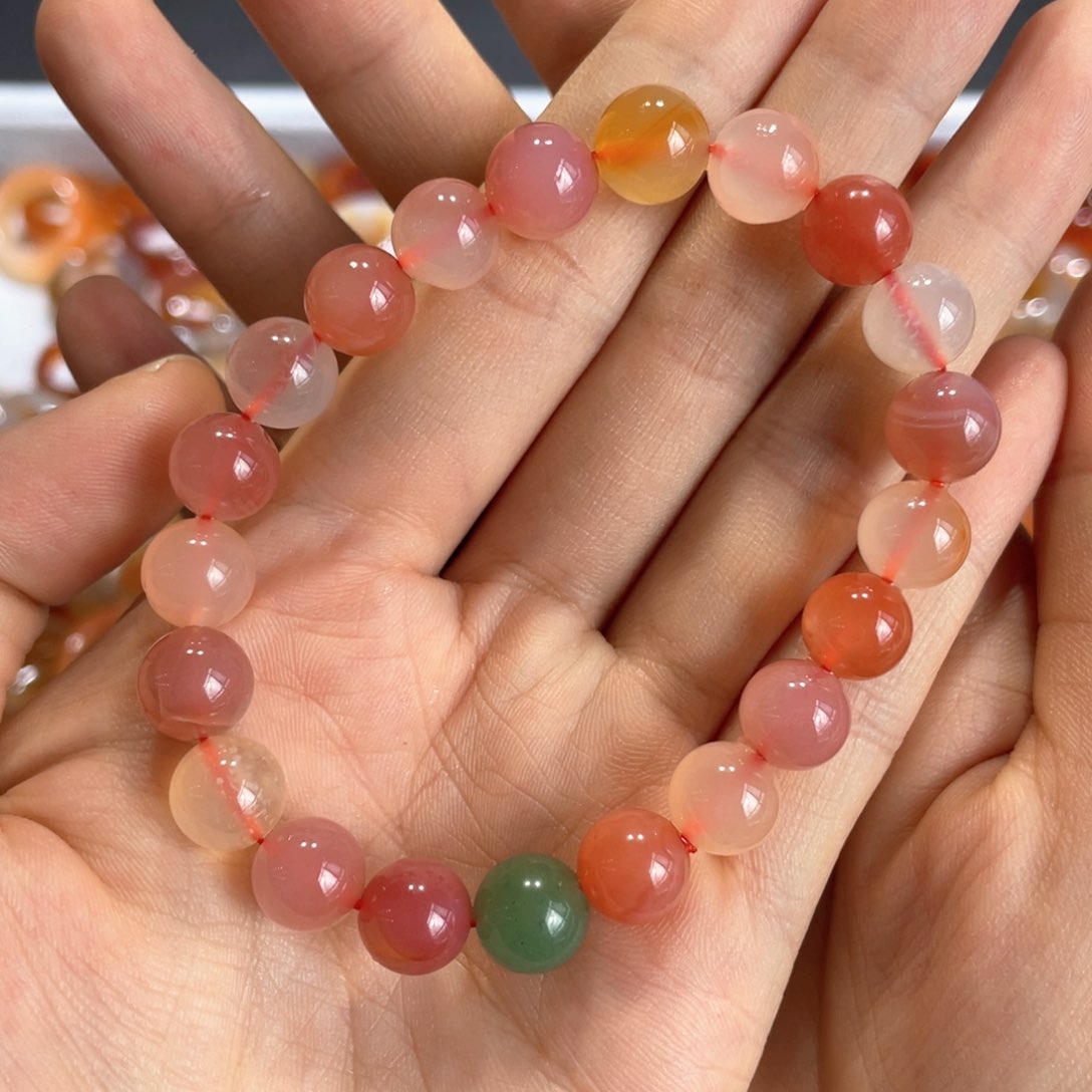 玛瑙/玉髓手链未镶嵌