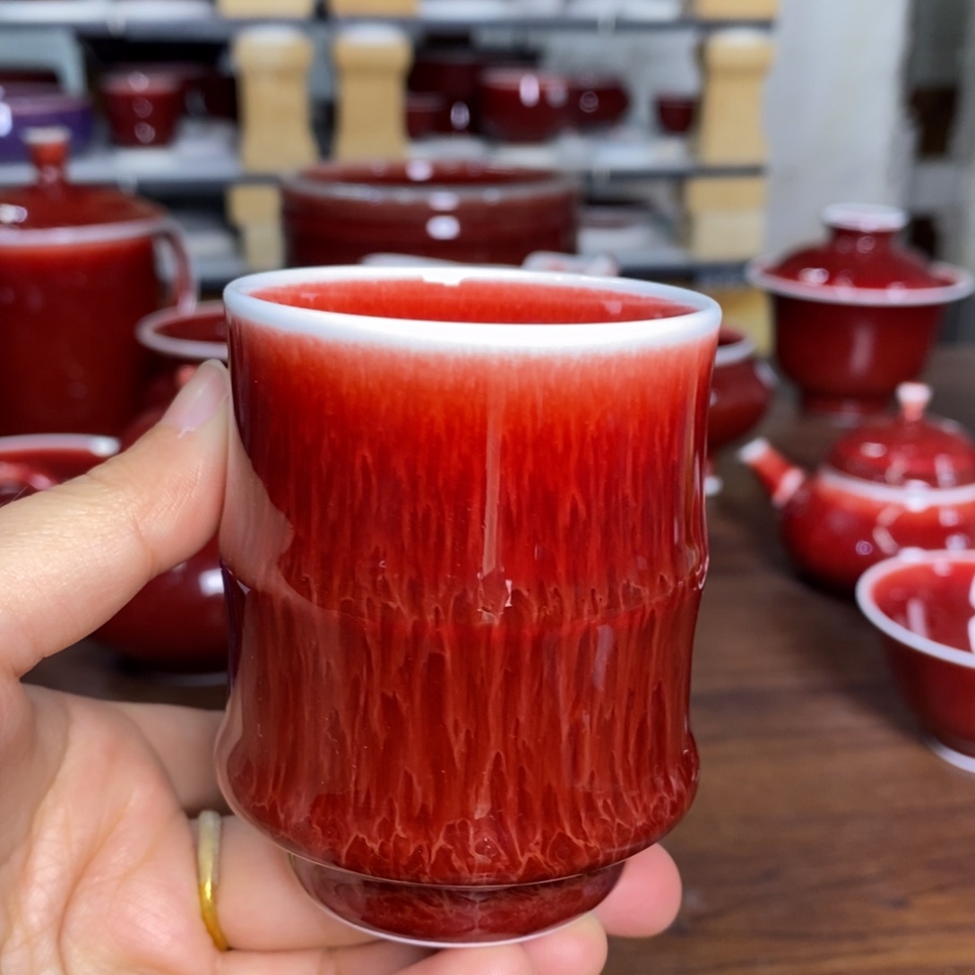 【闪购商品】景德镇名陶坊原矿郎红25号
