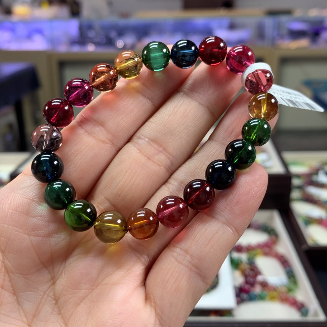 手链未镶嵌碧玺白*9.2左右