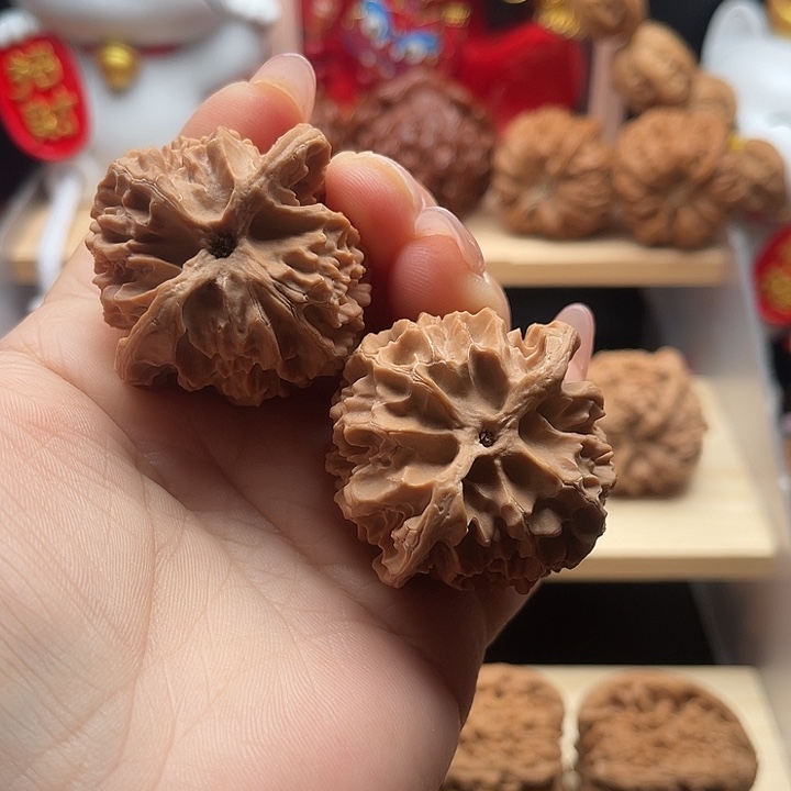 吊坠文玩核桃原桩42全品