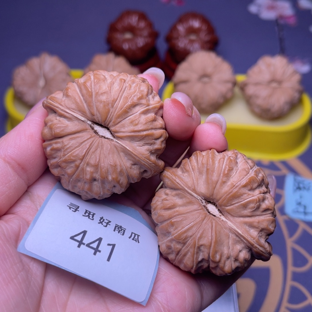 文玩核桃把件南瓜46 441