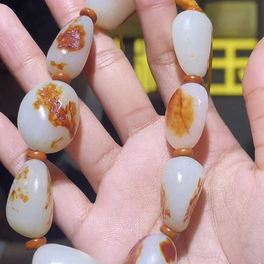 和田玉手串首饰珠宝多样性发货D2