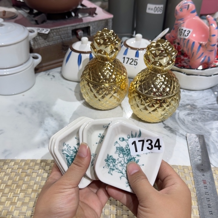 瓷片陶瓷瑕疵介意慎拍1734