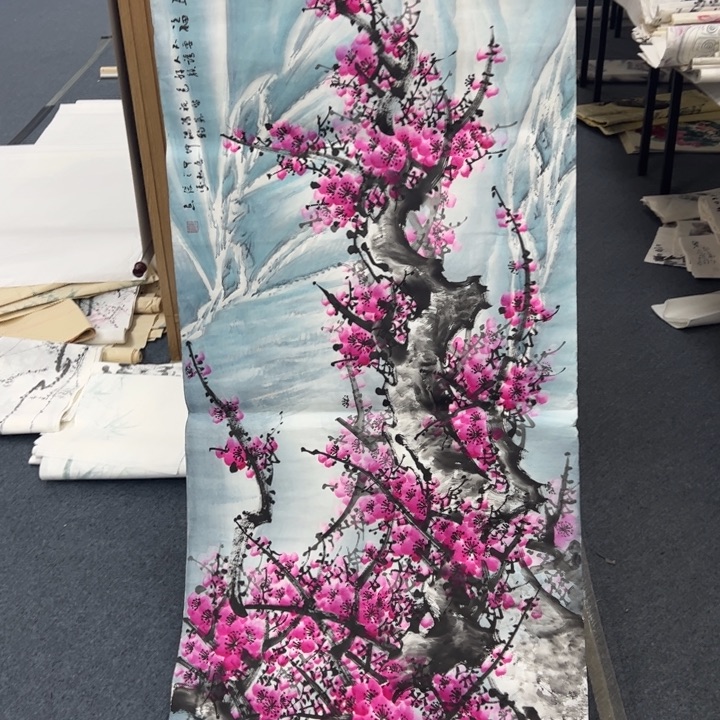 国画纯手绘作品欣赏图