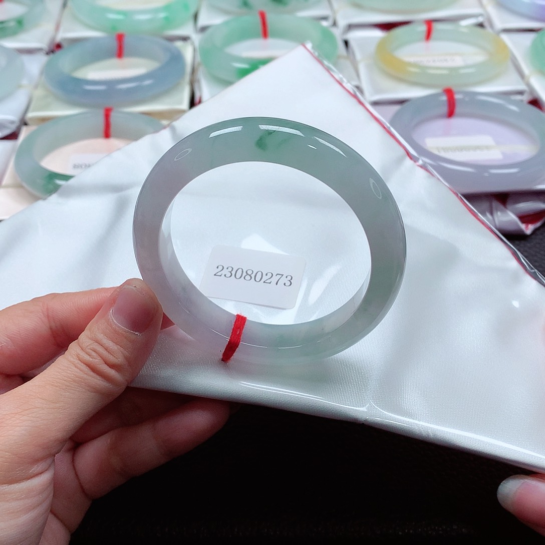 翡翠手镯未镶嵌天然A货翡翠手镯