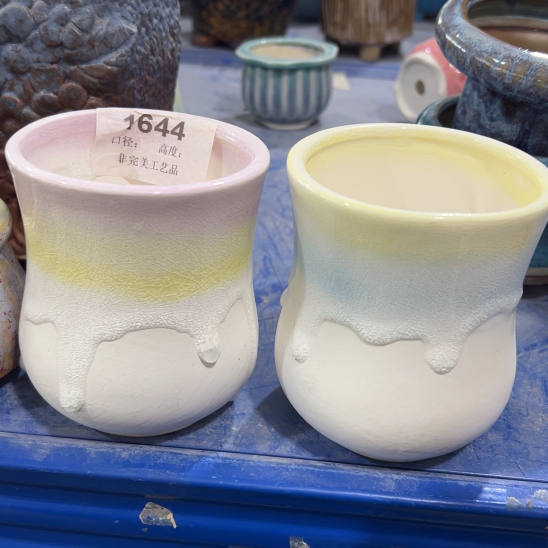 陶瓷陶瓷多肉花盆@@1644