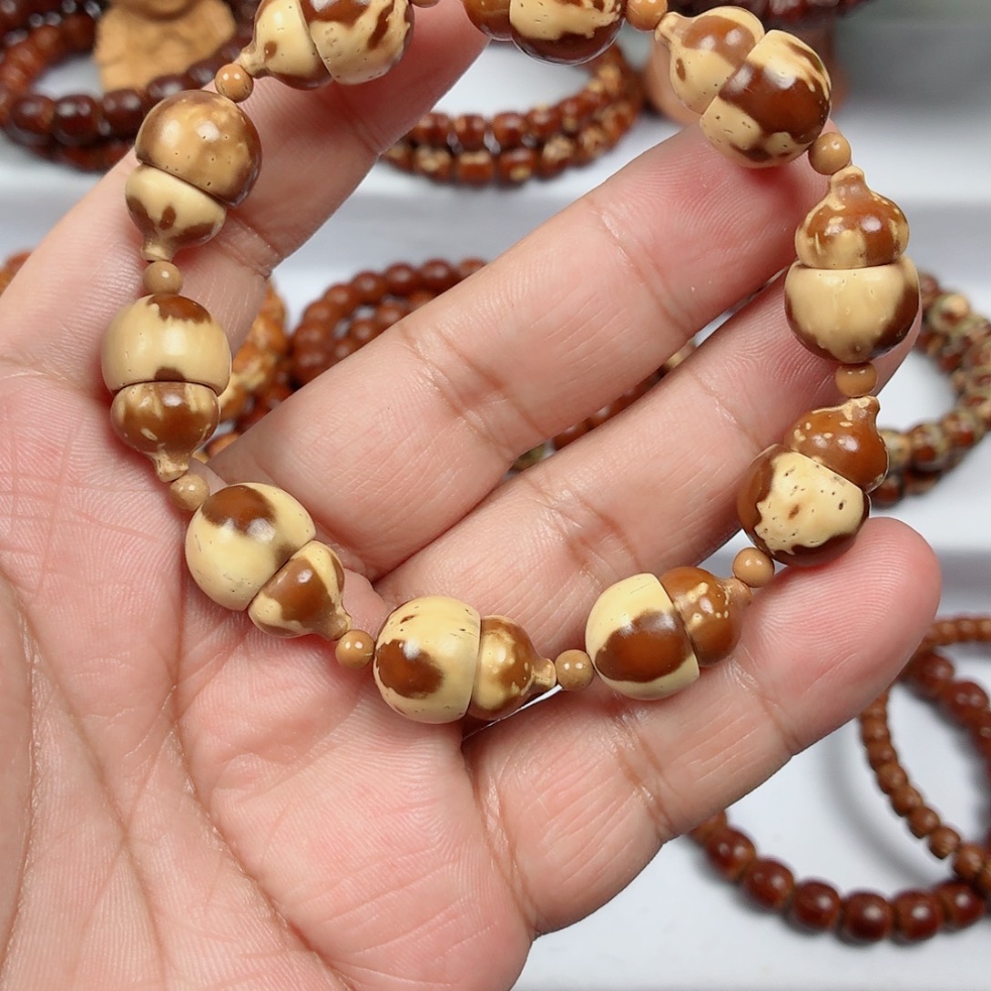 紫金鼠手串分体葫芦