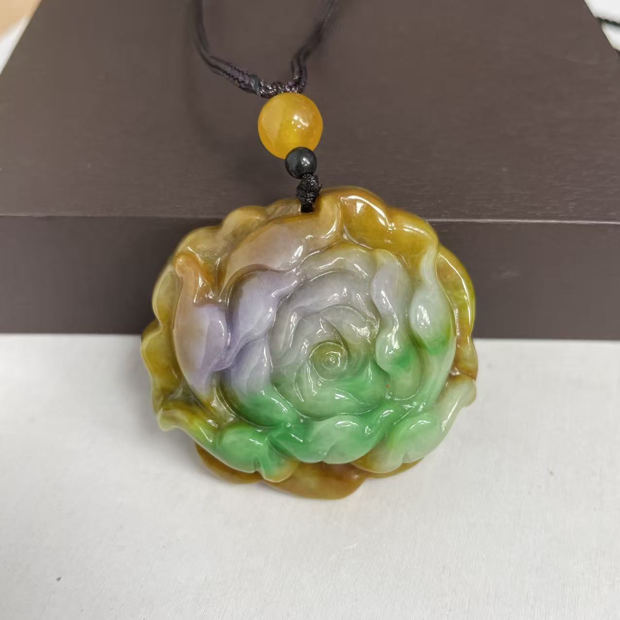 【大喜儿】多色花带绳吊坠-12WQ2209