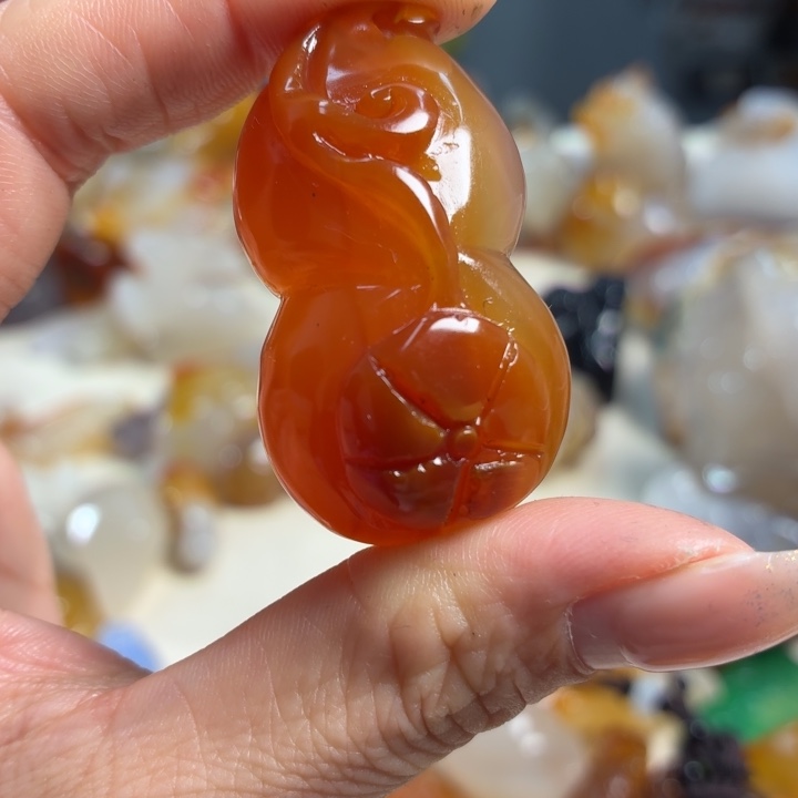 玛瑙/玉髓未镶嵌吊坠(不含链)