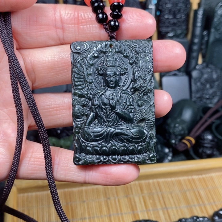 和田玉挂件未镶嵌