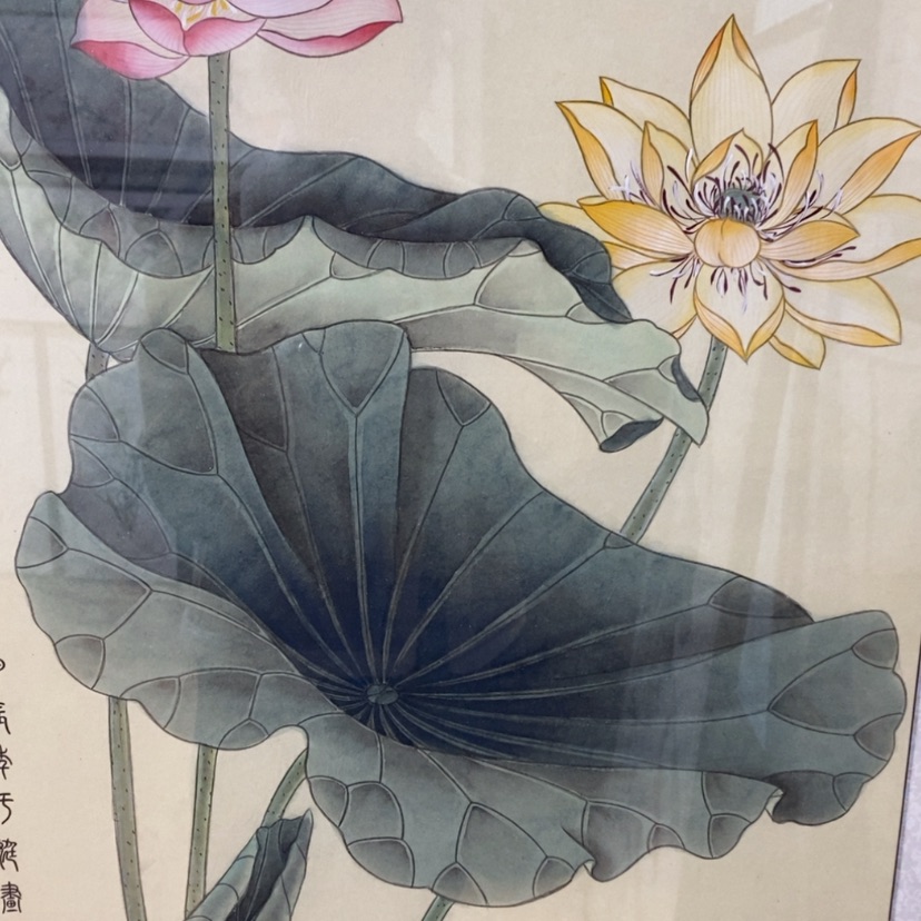 【闪购商品】国画手绘国画工笔带框