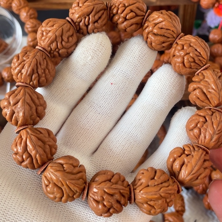 桃木2号链接桃核手串一个