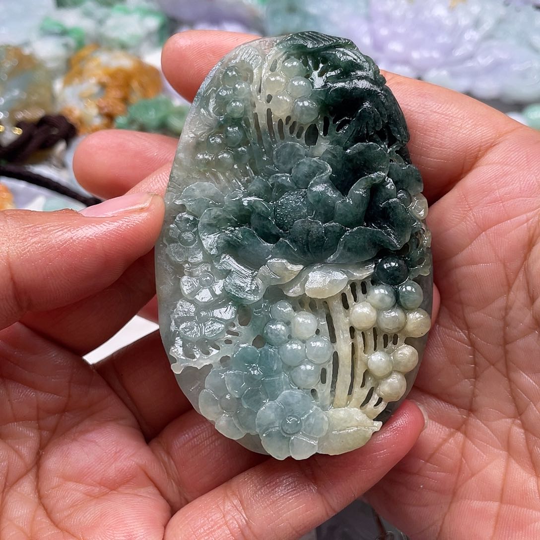 未镶嵌定制翡翠翡玉缘翡翠