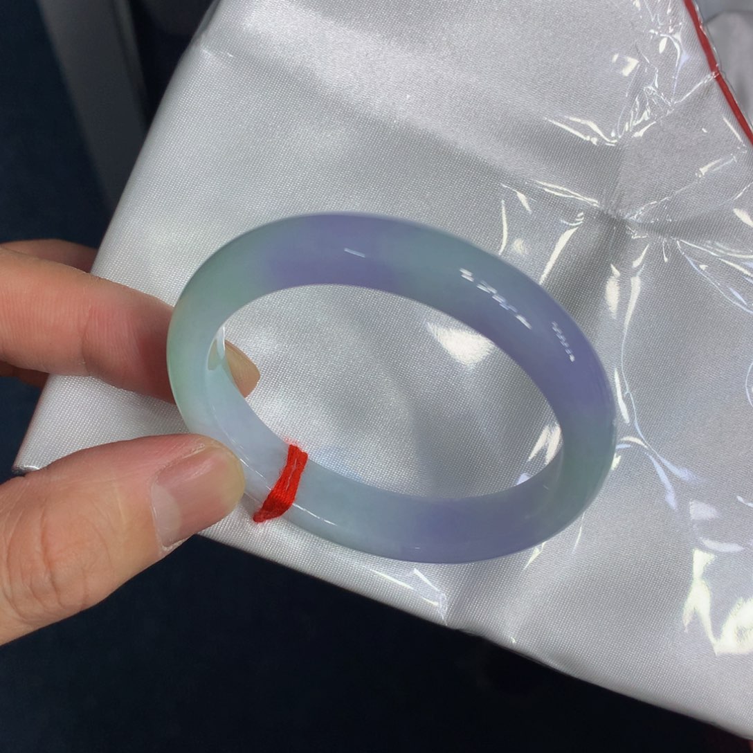 翡翠手镯（贵妃镯）未镶嵌翡翠（53贵妃）