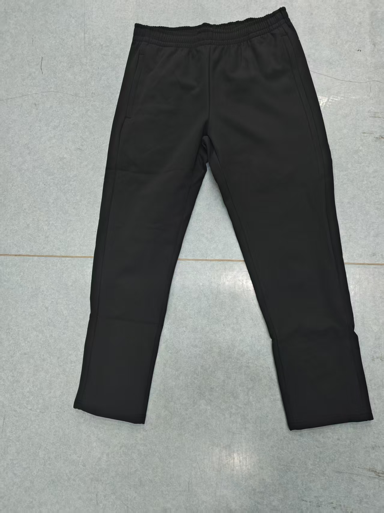 国货软壳加绒直筒裤男士平口002