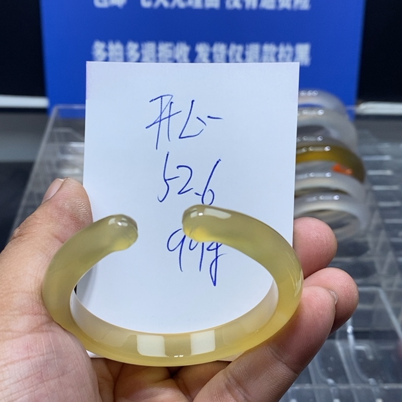 【闪购商品】玛瑙/玉髓手镯未镶嵌我***的