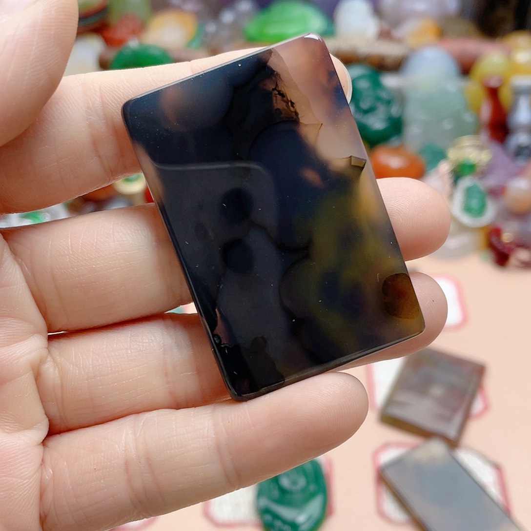 玛瑙/玉髓合金颈饰亓**禾