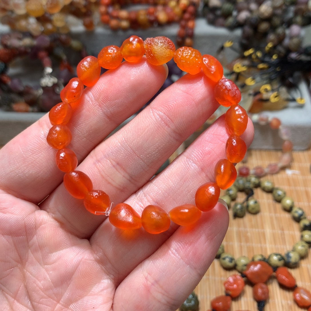 玛瑙/玉髓未镶嵌车挂