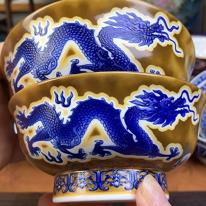 景德镇陶瓷藏式茶碗
