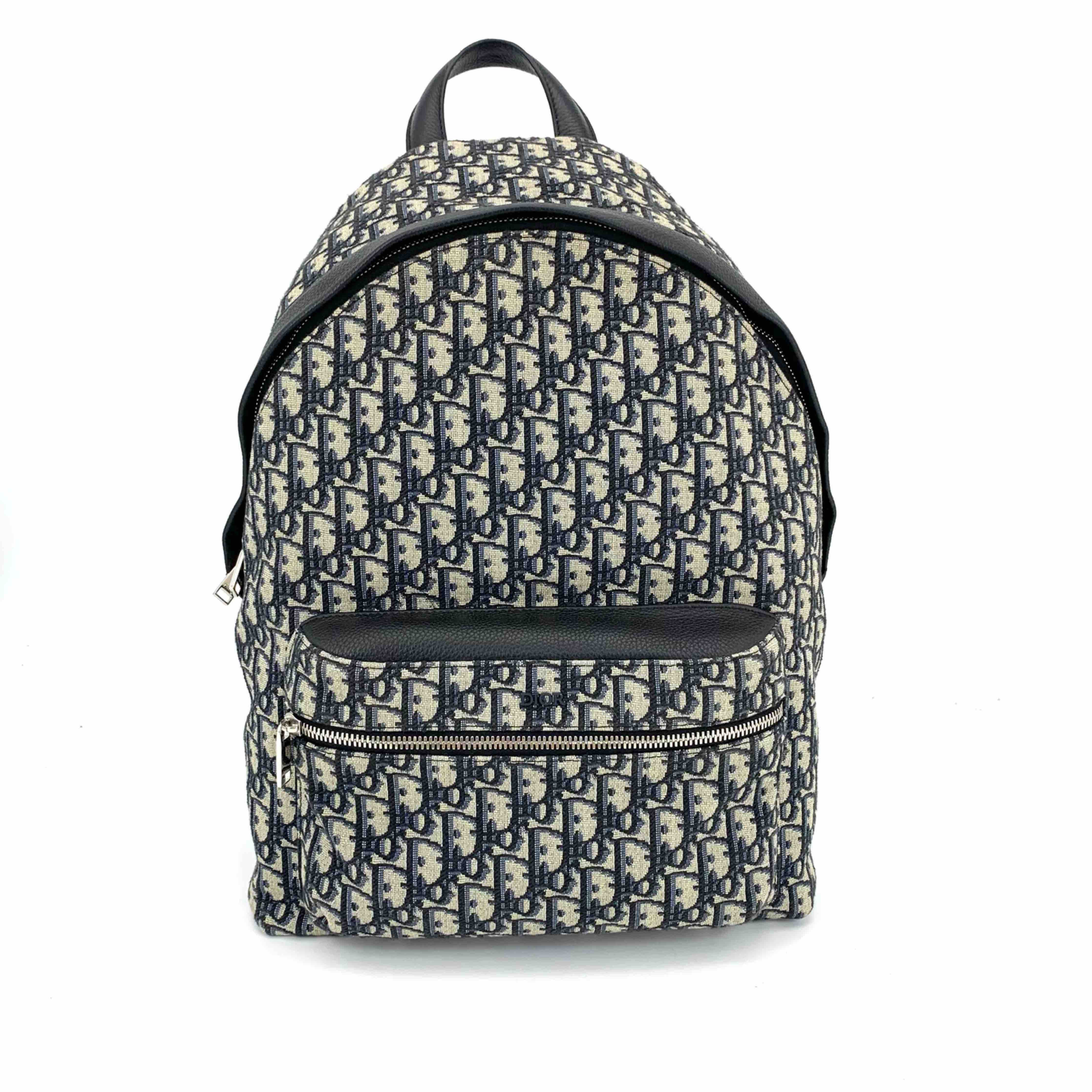 99新 DIOR/迪奥 迪奥 经典老花双肩包 尺寸30/42