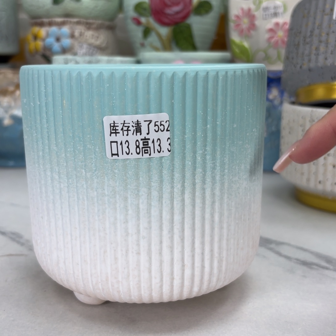 @夏西陶瓷花盆@@5552
